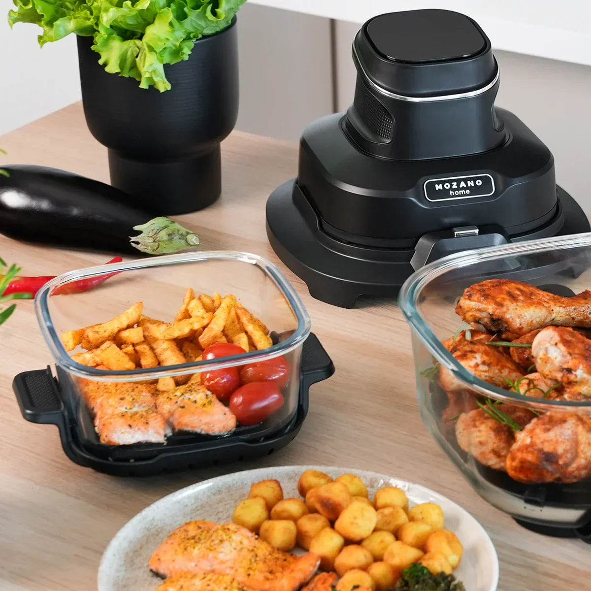 Air fryer ze szklaną misą - czym różni się od klasycznej frytkownicy beztłuszczowej?