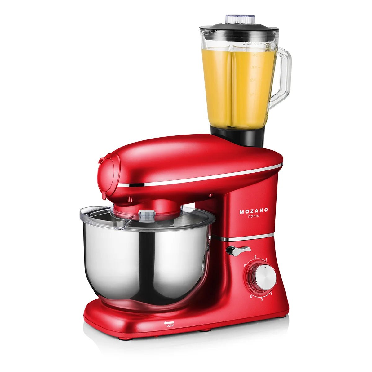 Robot planetarny Czerwony Mozano Kitchen Assistent