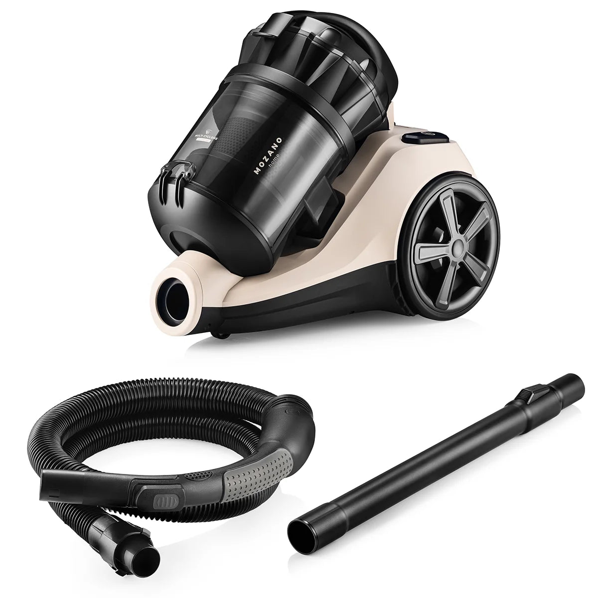 Odkurzacz bezworkowy 3L Beżowy Mozano Max Cyclonic 4000