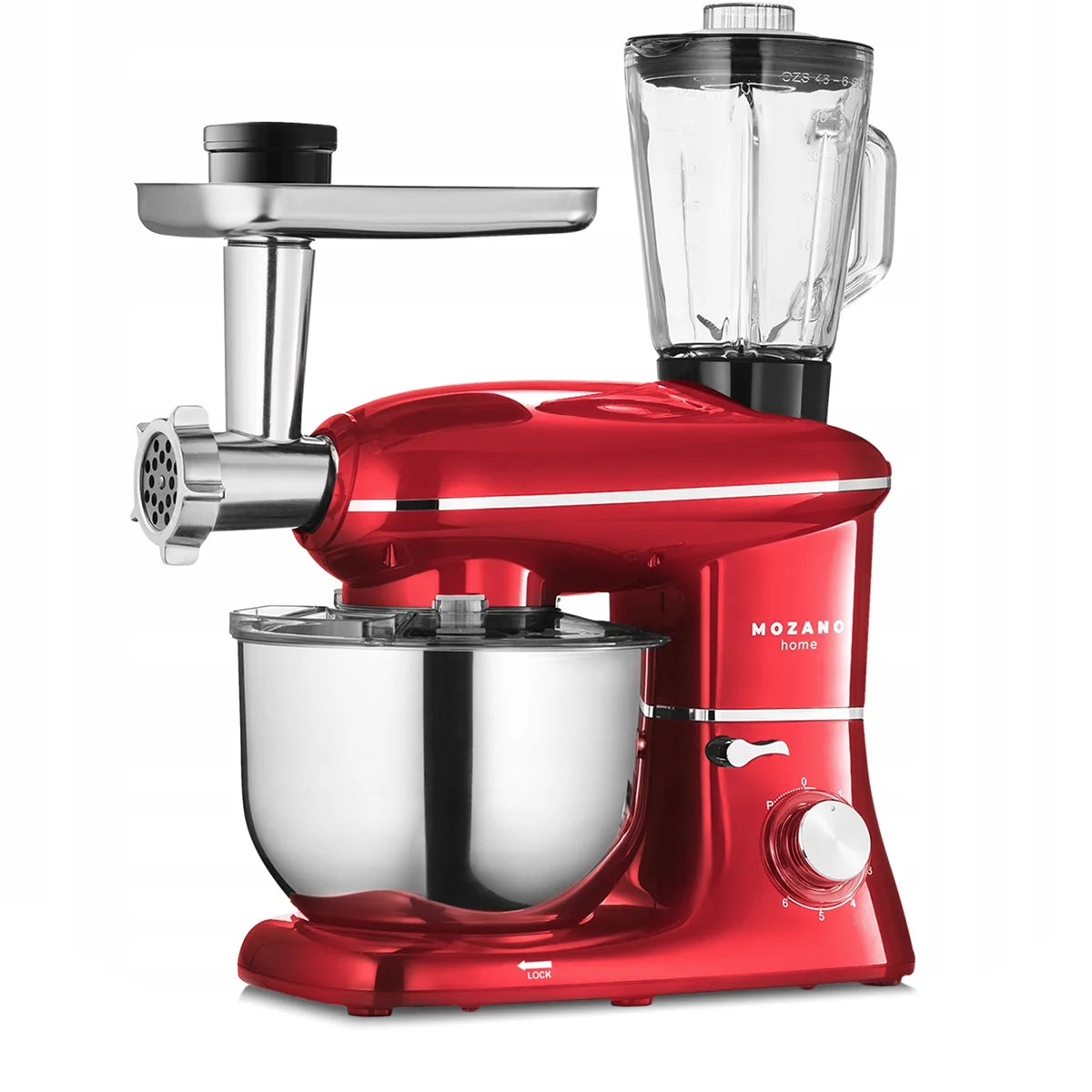 Robot planetarny Czerwony Mozano Kitchen Assistent