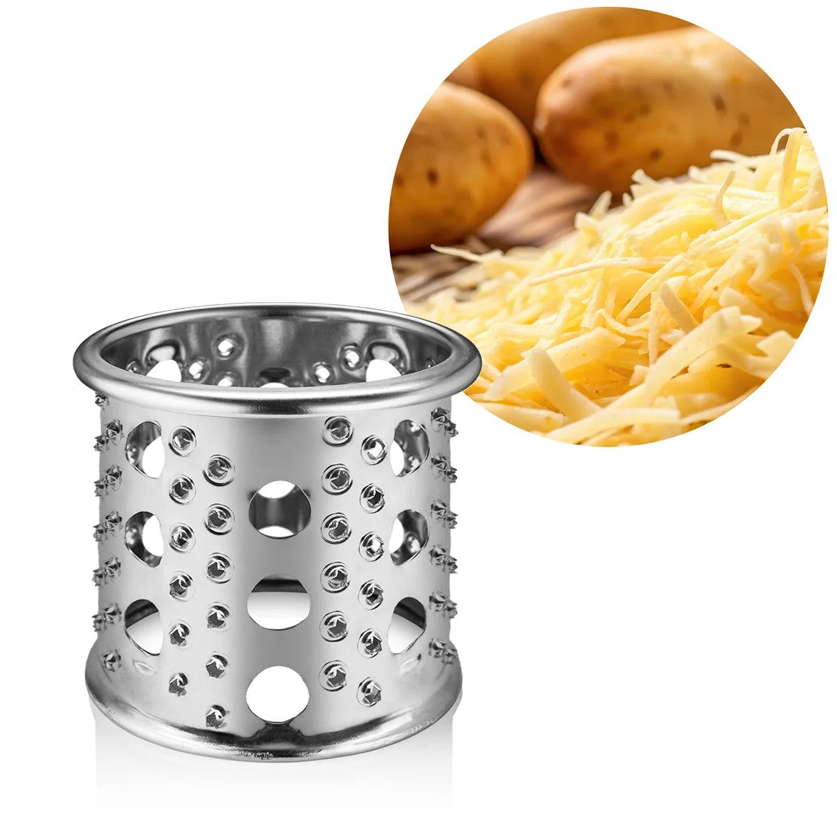 Bęben do ziemniaków do szatkownicy robota planetarnego Mozano Kitchen Assistent