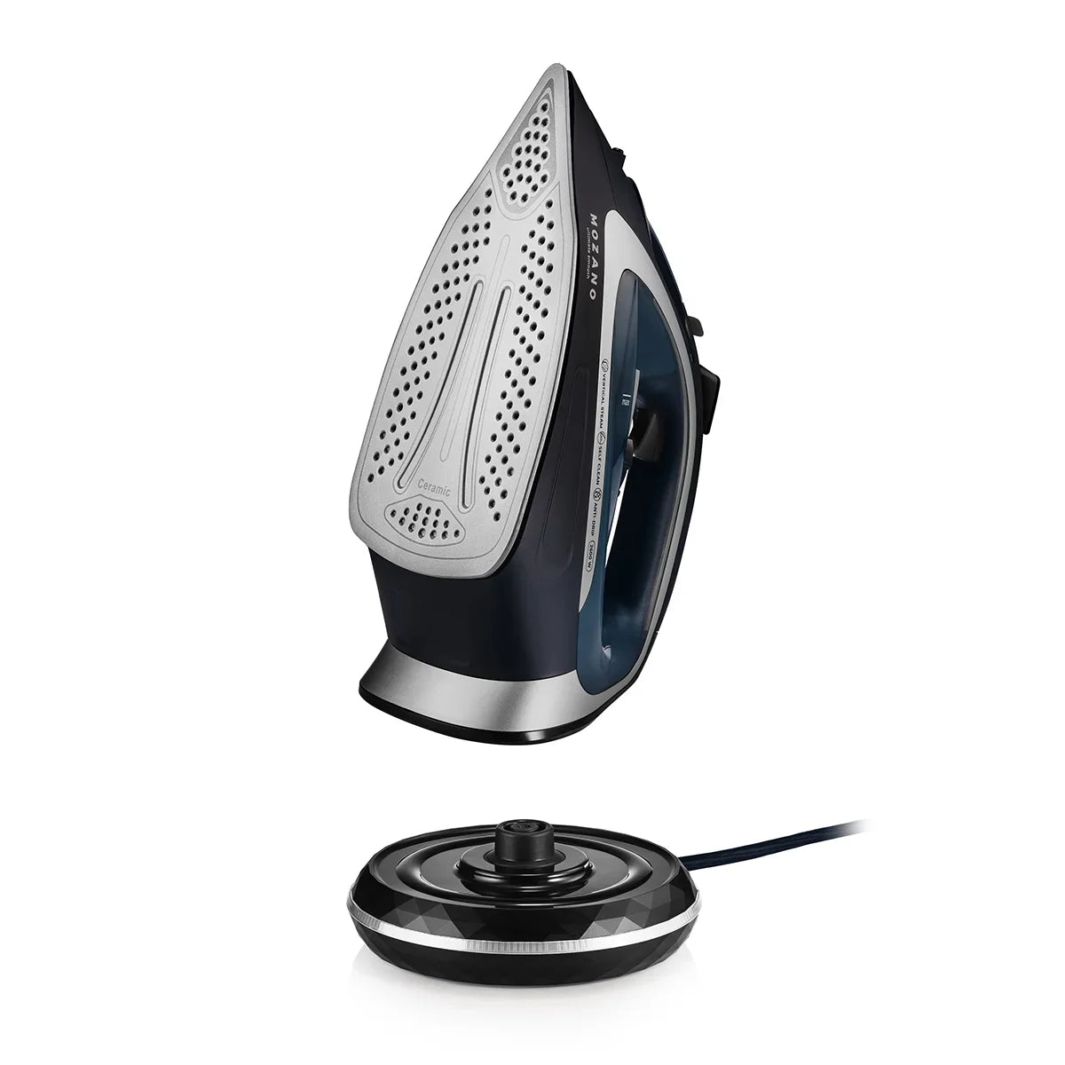 Żelazko bezprzewodowe Szare Mozano Ultimate Smooth