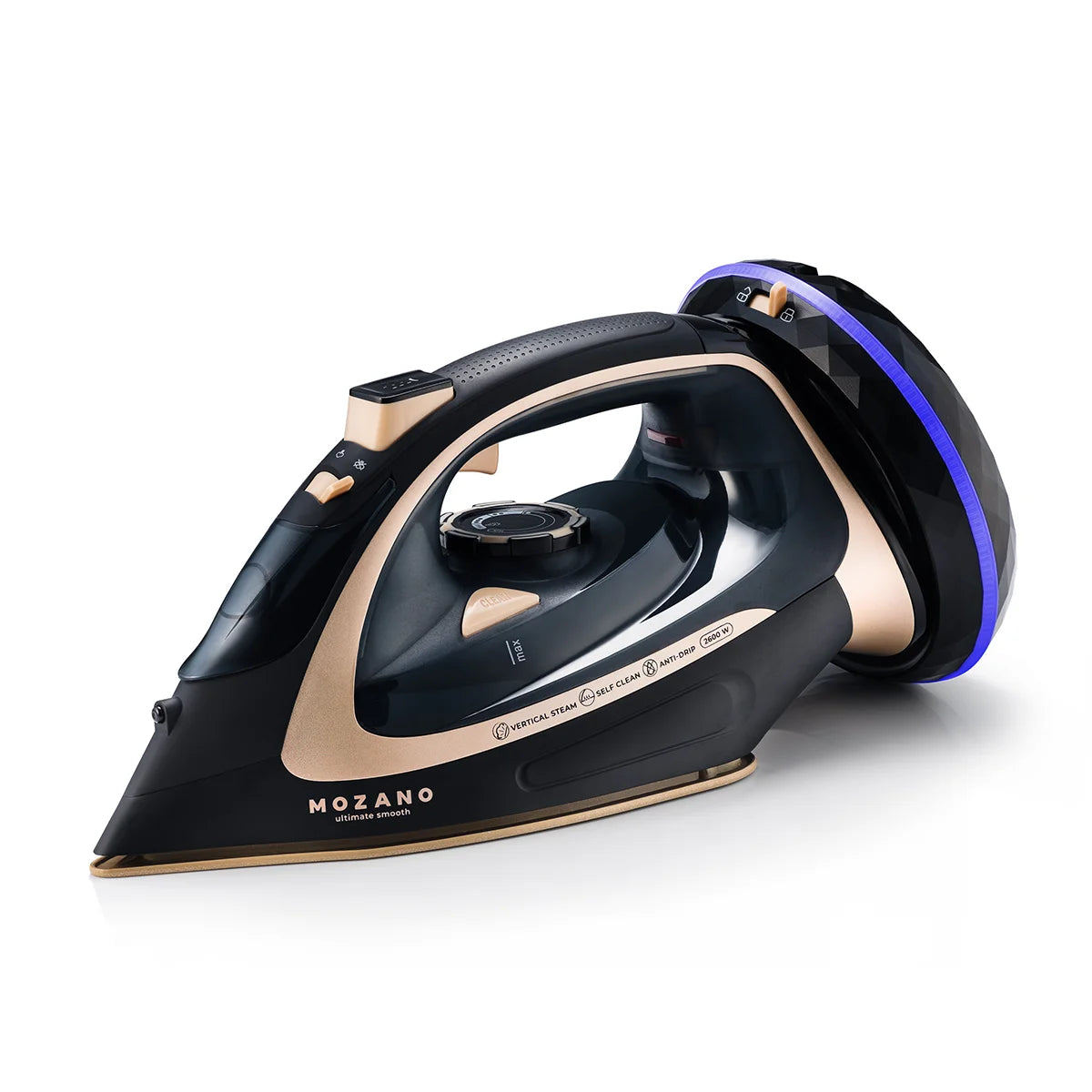 Żelazko bezprzewodowe Złote Mozano Ultimate Smooth