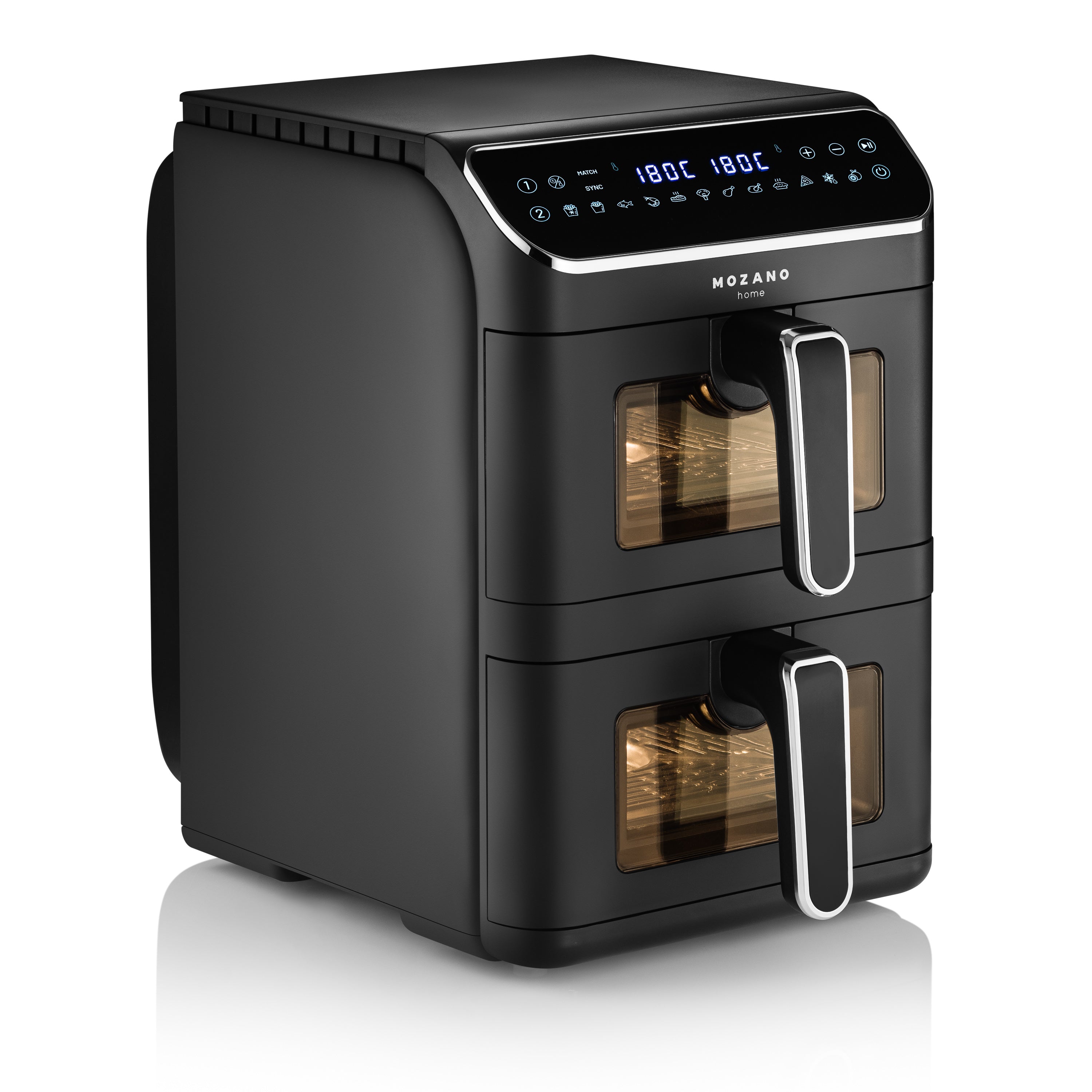 Frytkownica beztłuszczowa pionowa dwie komory 5,5L + 5,5L Mozano AirTower Duo
