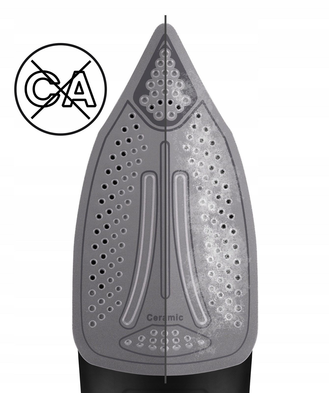 Żelazko bezprzewodowe Fioletowe Mozano Ultimate Smooth