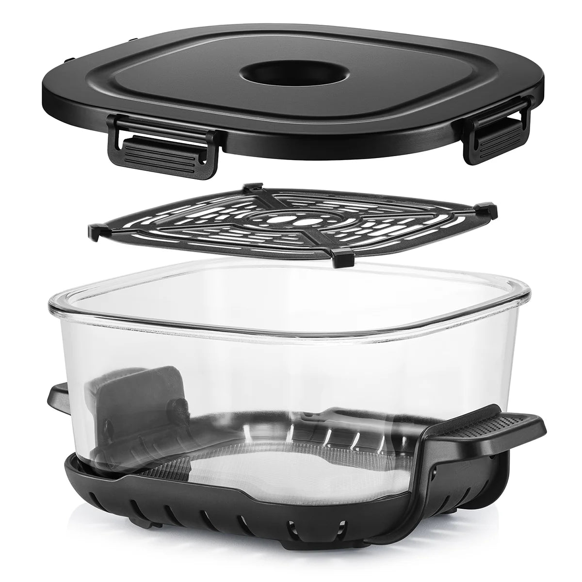 Szklana misa 1,8L Mozano FlexiFry