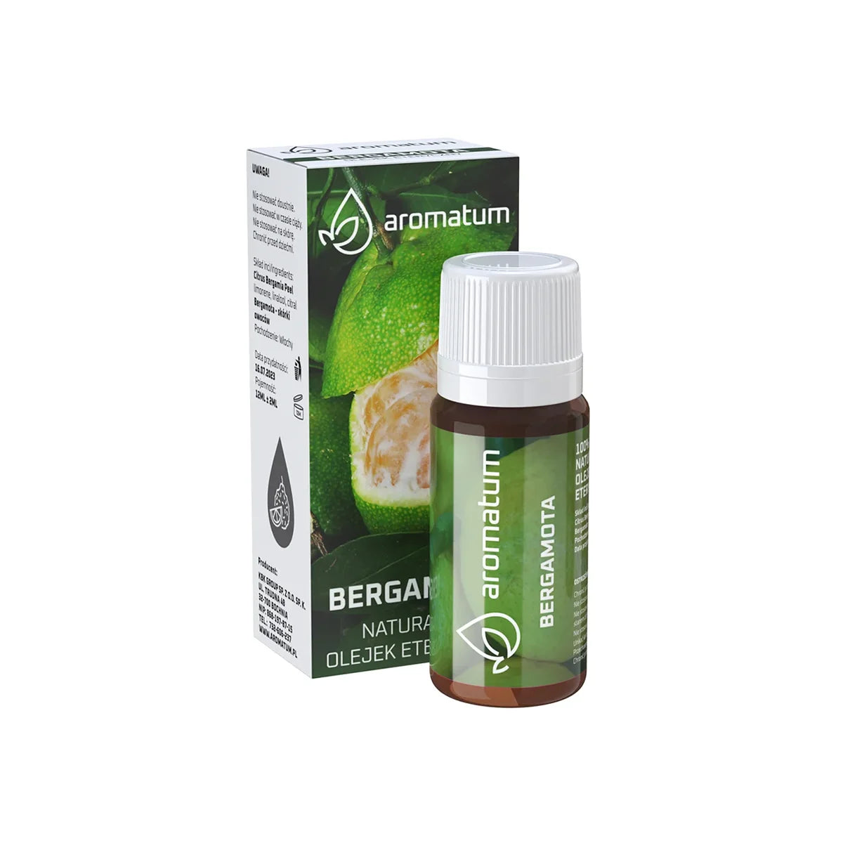 Olejek eteryczny bergamotkowy Aromatum 7 ml