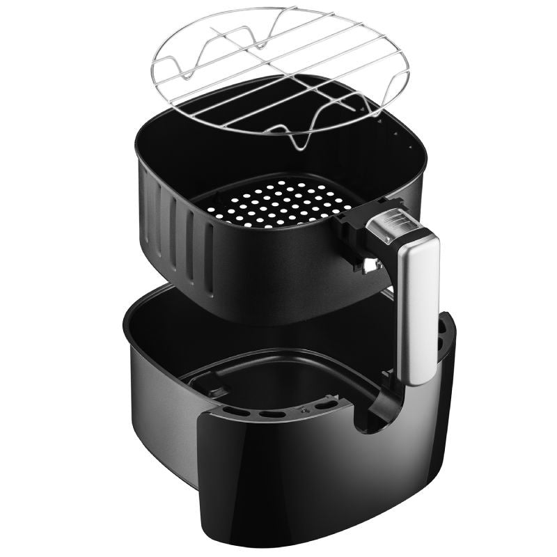 Frytkownica beztłuszczowa 4L Srebrna Mozano Active Fryer