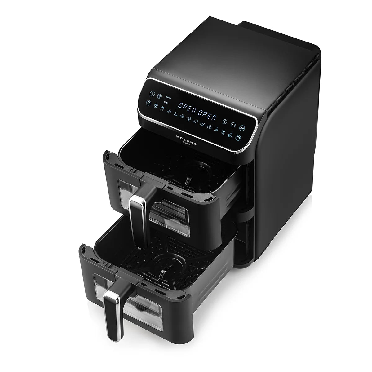 Frytkownica beztłuszczowa pionowa dwie komory 5,5L + 5,5L Mozano AirTower Duo