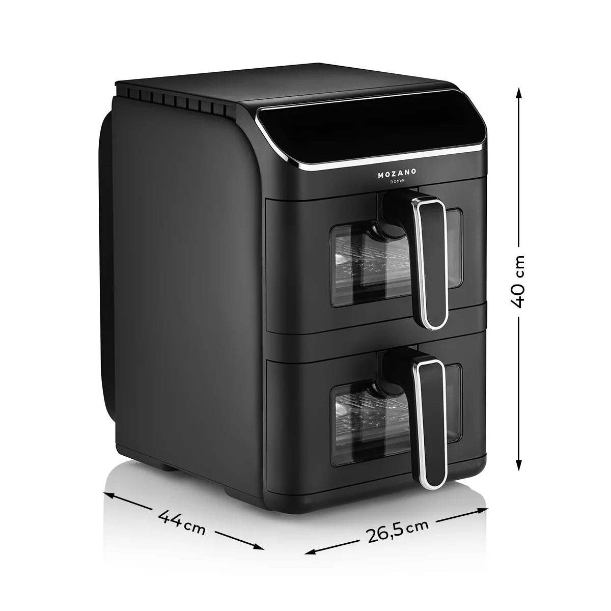 Frytkownica beztłuszczowa pionowa dwie komory 5,5L + 5,5L Mozano AirTower Duo