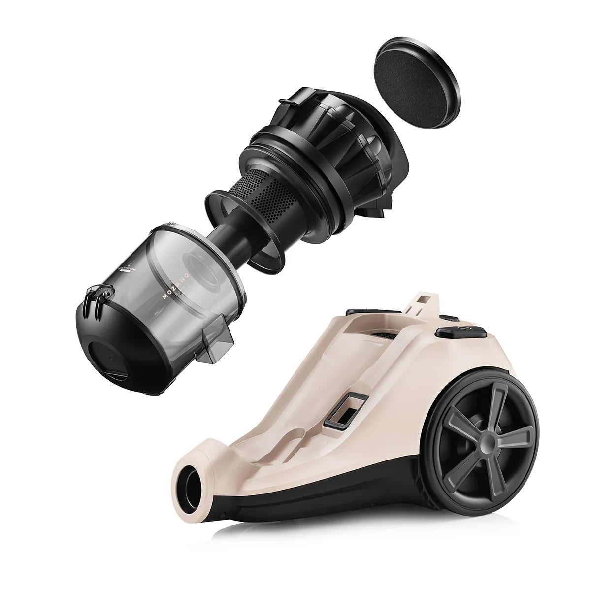 Odkurzacz bezworkowy 3L Beżowy Mozano Max Cyclonic 4000