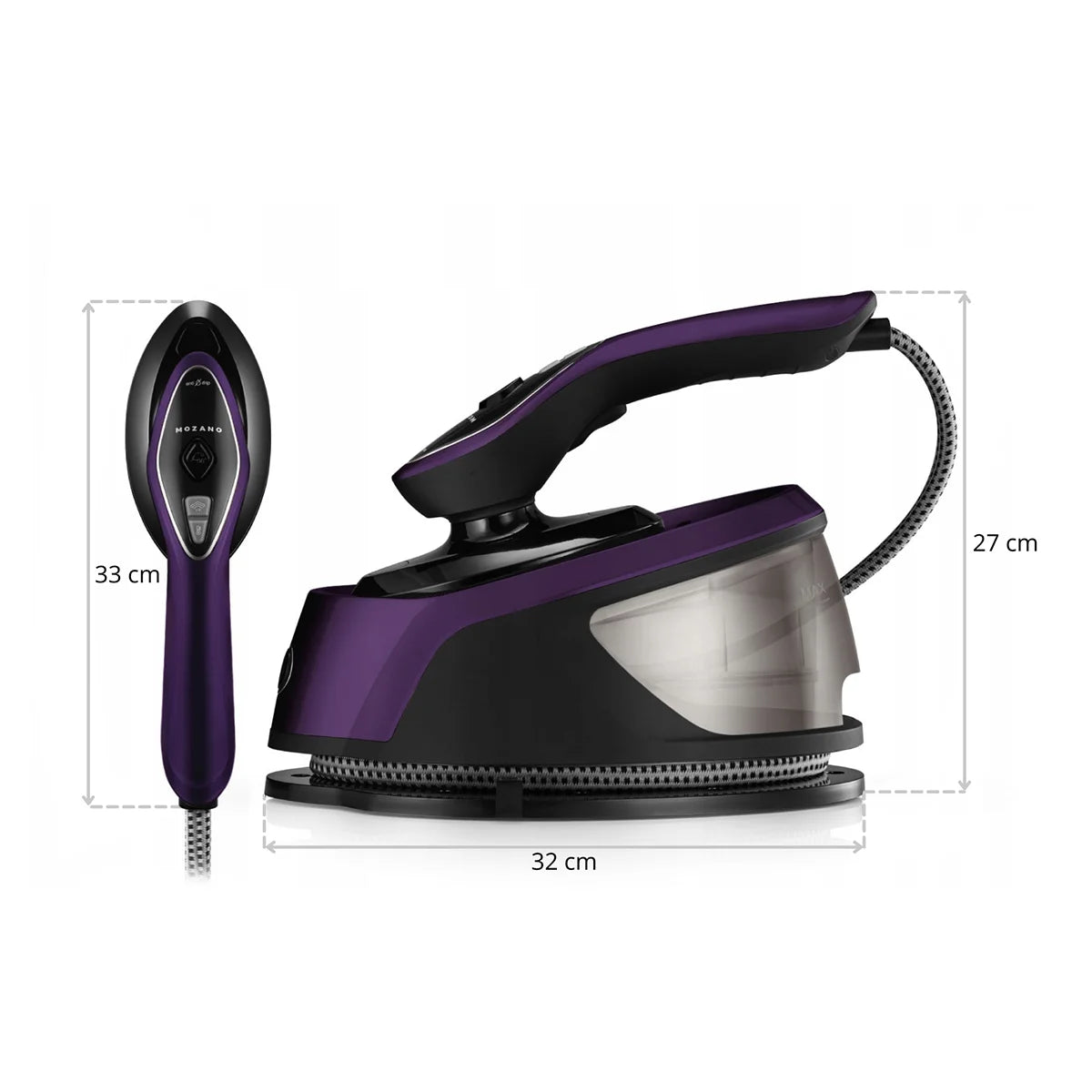 Steamer Fioletowy Mozano Smart Care