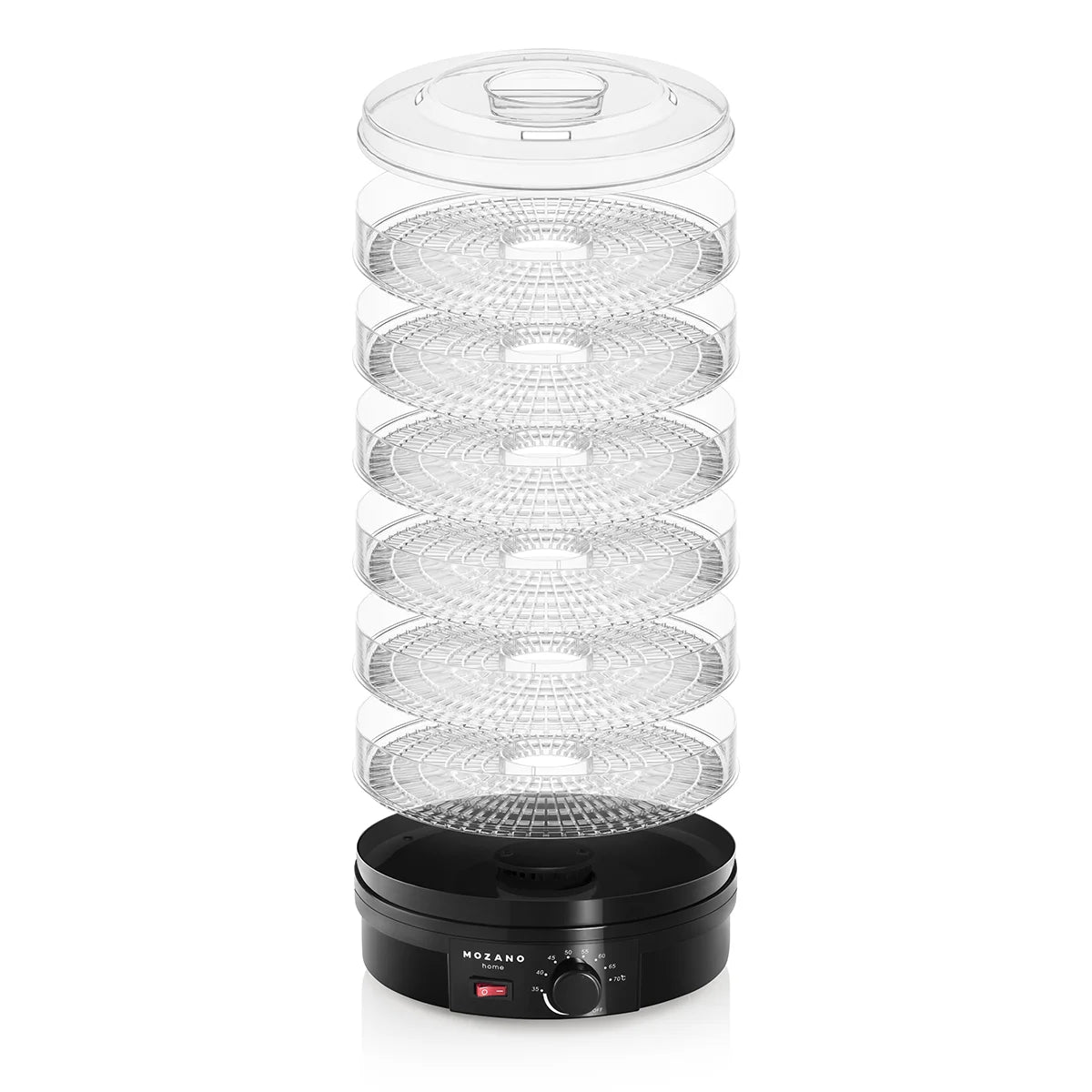 Suszarka do żywności Czarna Mozano Food Dehydrator