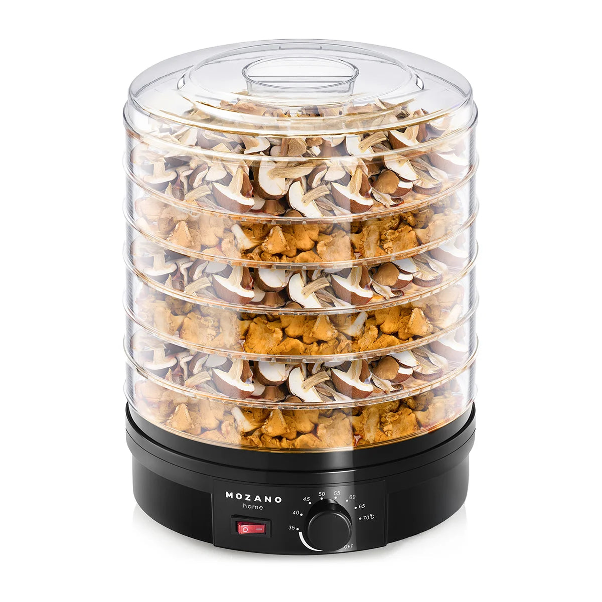 Suszarka do żywności Czarna Mozano Food Dehydrator