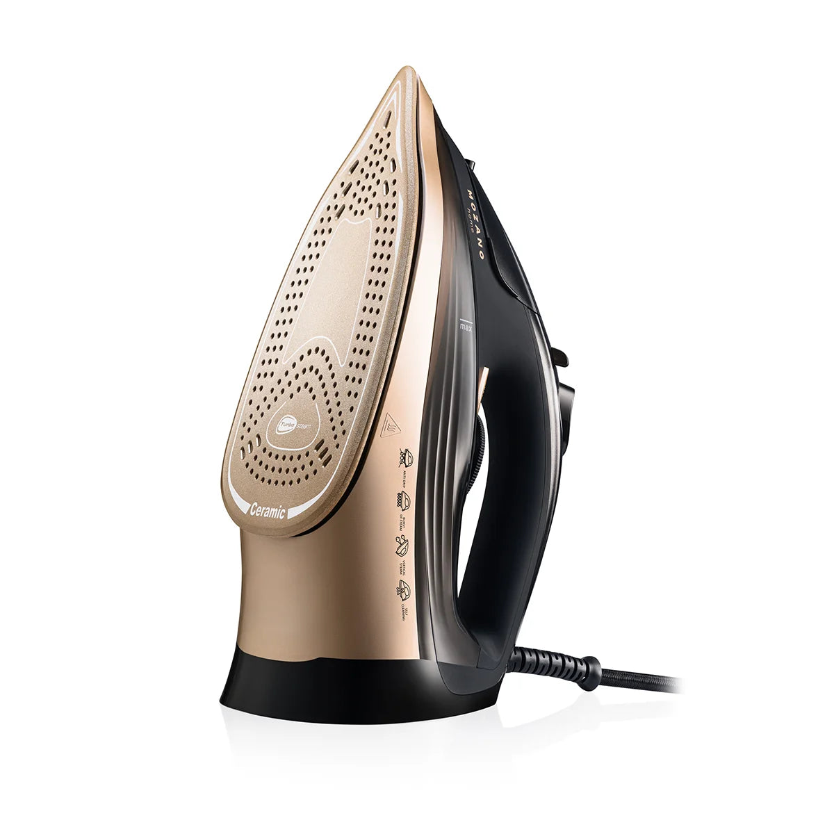 Żelazko przewodowe Złote Mozano Perfect Smooth