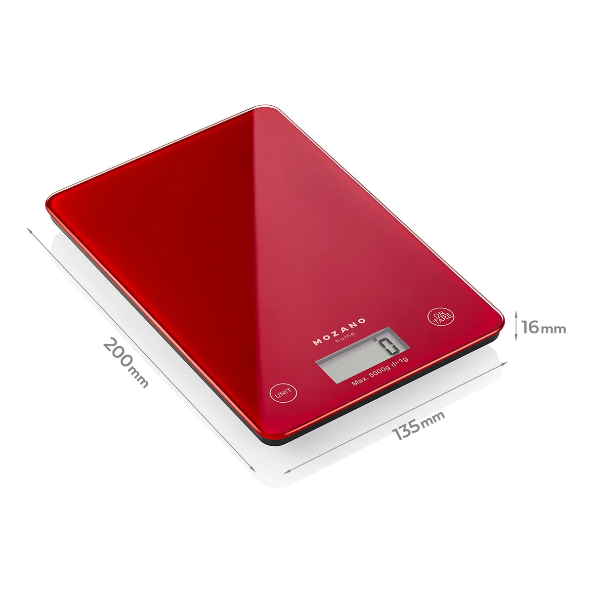 Waga kuchenna Czerwona Mozano